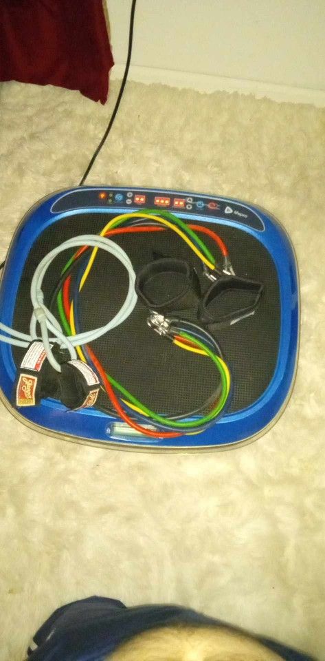 LifePro Vibration Plate With Resistance Bands