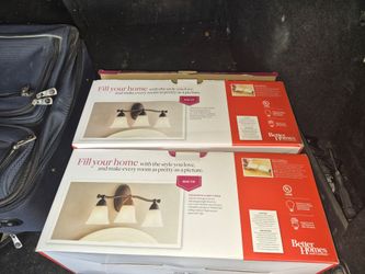 Better Homes and Gardens 3-Light Vanity Fixture (x2)