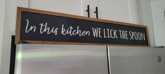 Farmhouse Kitchen Wood Sign Wall Decor