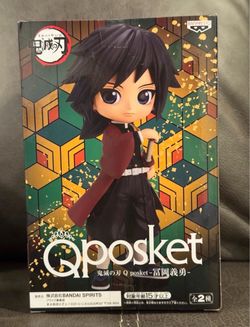 Qposket Q Posket Demon Slayer Giyu Tomioka A Normal Color Figure Doll from Japan