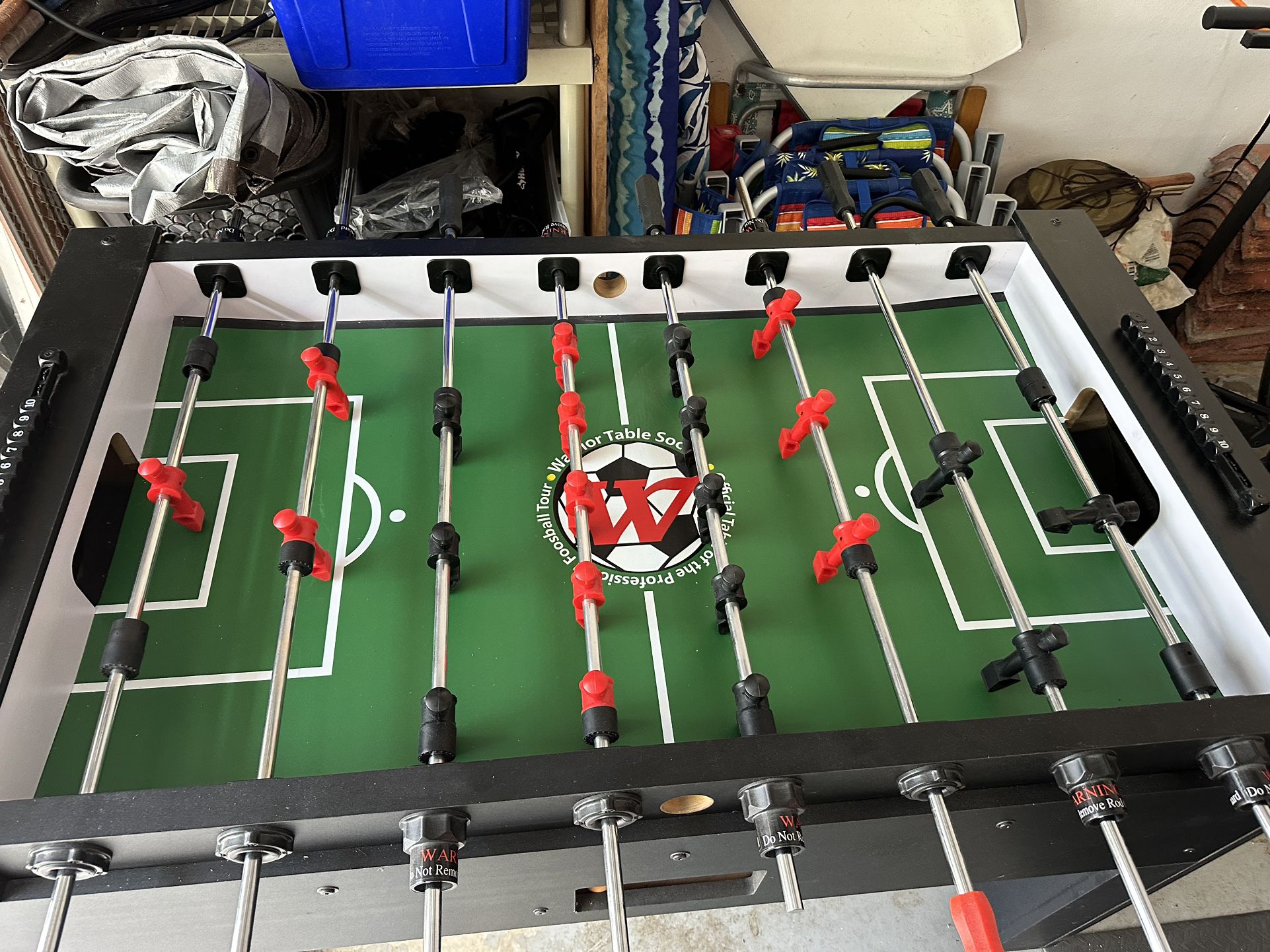 Professional Warrior Foosball Table For Less Than 1/2 The Price