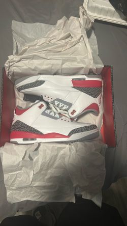 Retro 3 Fire Red Jordan