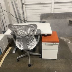 J Star Motion 48” Desk! We Also Have Chairs, Monitor Arms, Monitors, And More!