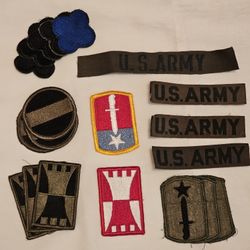 US Army Patches and Twists (22pieces)