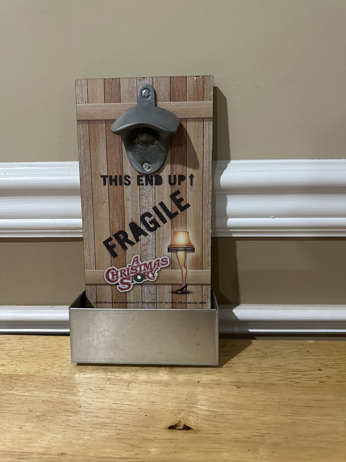 A Christmas Story beer bottle opener