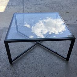 Coffee Table-Glass Top