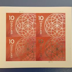 1 Sheet 🇺🇲 $10.oo Stamps USPS Priority Mail - Express Overnight Postage