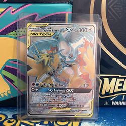 Pokemon Moltres & Zapdos & Articuno Gx