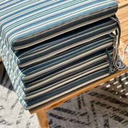 Like New Sunbrella Dining Chair Cushions