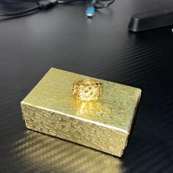 Gold Nugget Ring 