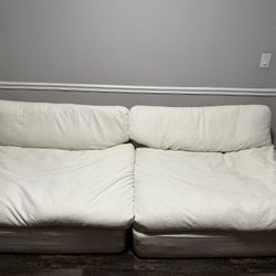 White “boneless” Couch