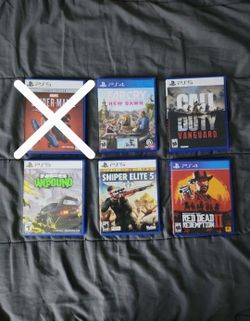 Ps4/ps5 Games