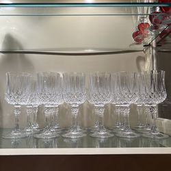 18 Crystal Glasses