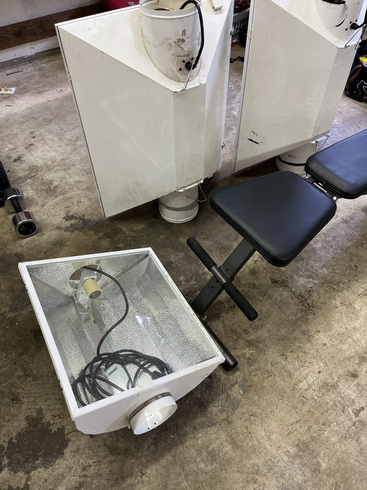 Indoor Grow Lights + Tent + Fans+ Sprayer and more