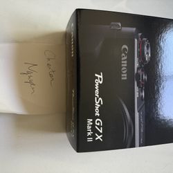 Canon Powershot G7X Mark 2