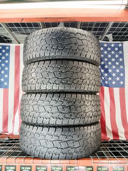 📍 4 Matching Used Tires LT275/65R20 TOYO OPEN COUNTRY A/T 275/65R20 ALL TERRAIN 275 65 20 