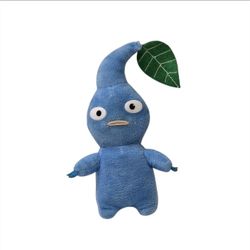 Nintendo Blue Pikmin Plush 6" Stuffed Animal Video Game Monster Leaf No Tag