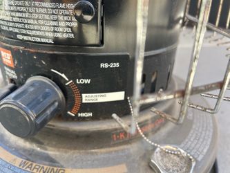 Heater RedStone is 23,000 BTU Kerosene Heater