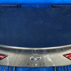 17 18 19 20 INFINITI Q60 TRUNK LID DECK TAIL GATE HATCH GRAY KAD