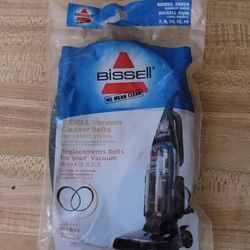 Bissell Vacuum Cleaner Belts. Pack Of 2. Fits Bissell Vacuums. Carpet. Bedroom/Living Room. New.