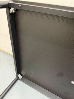 Black Metal Frame Table