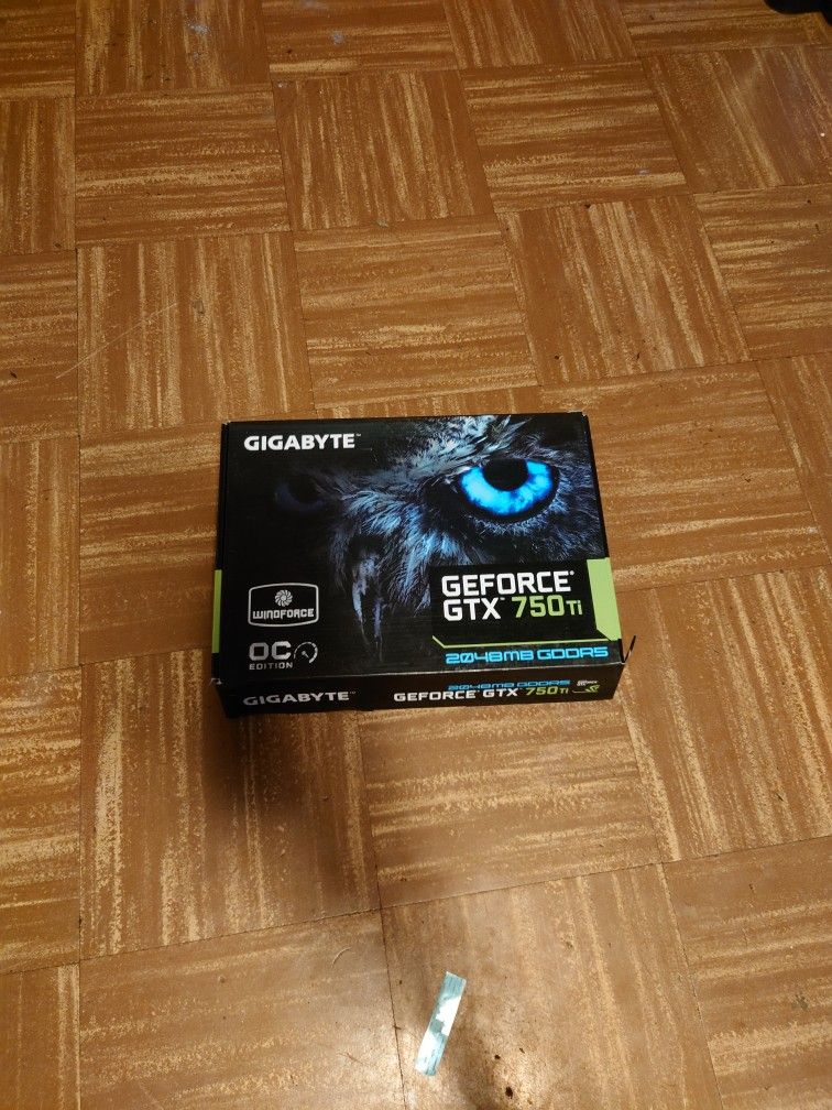 Gigabyte Windforce GTX 750ti x2 OC 