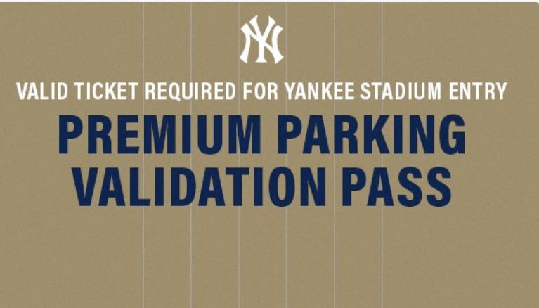 INSANE! 2 Legends Yankee Tickets & Parking