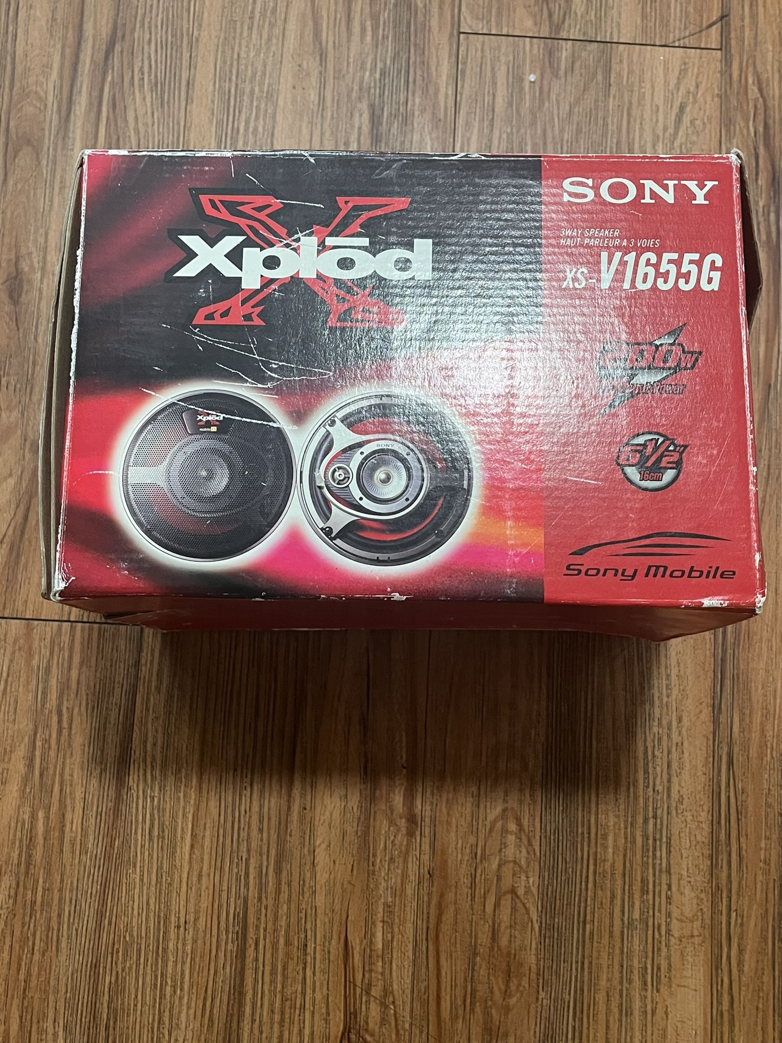 Xplod Sony 3 way speakers
