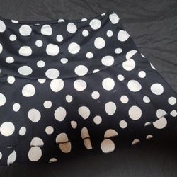 SZ SM POKA DOT SKIRT