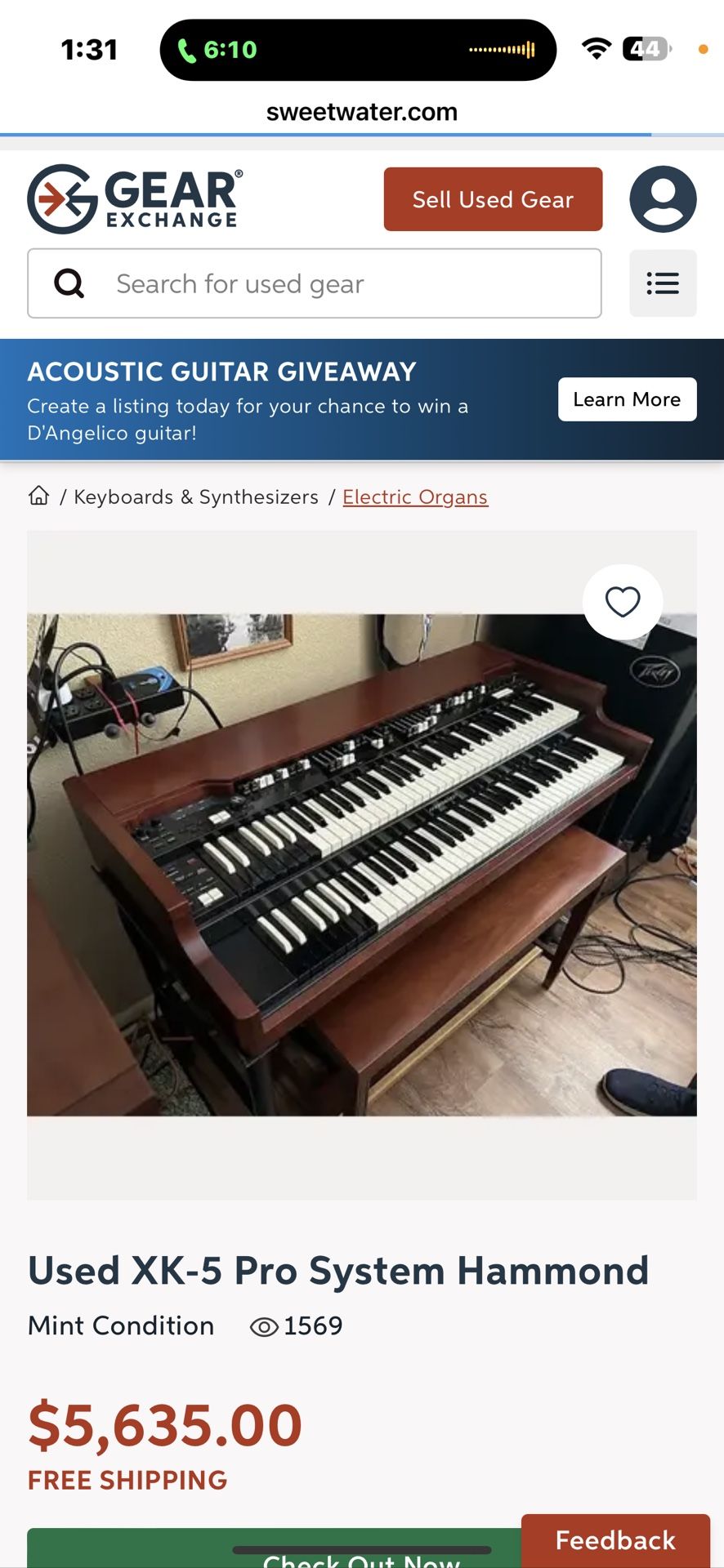Organ and Speaker 