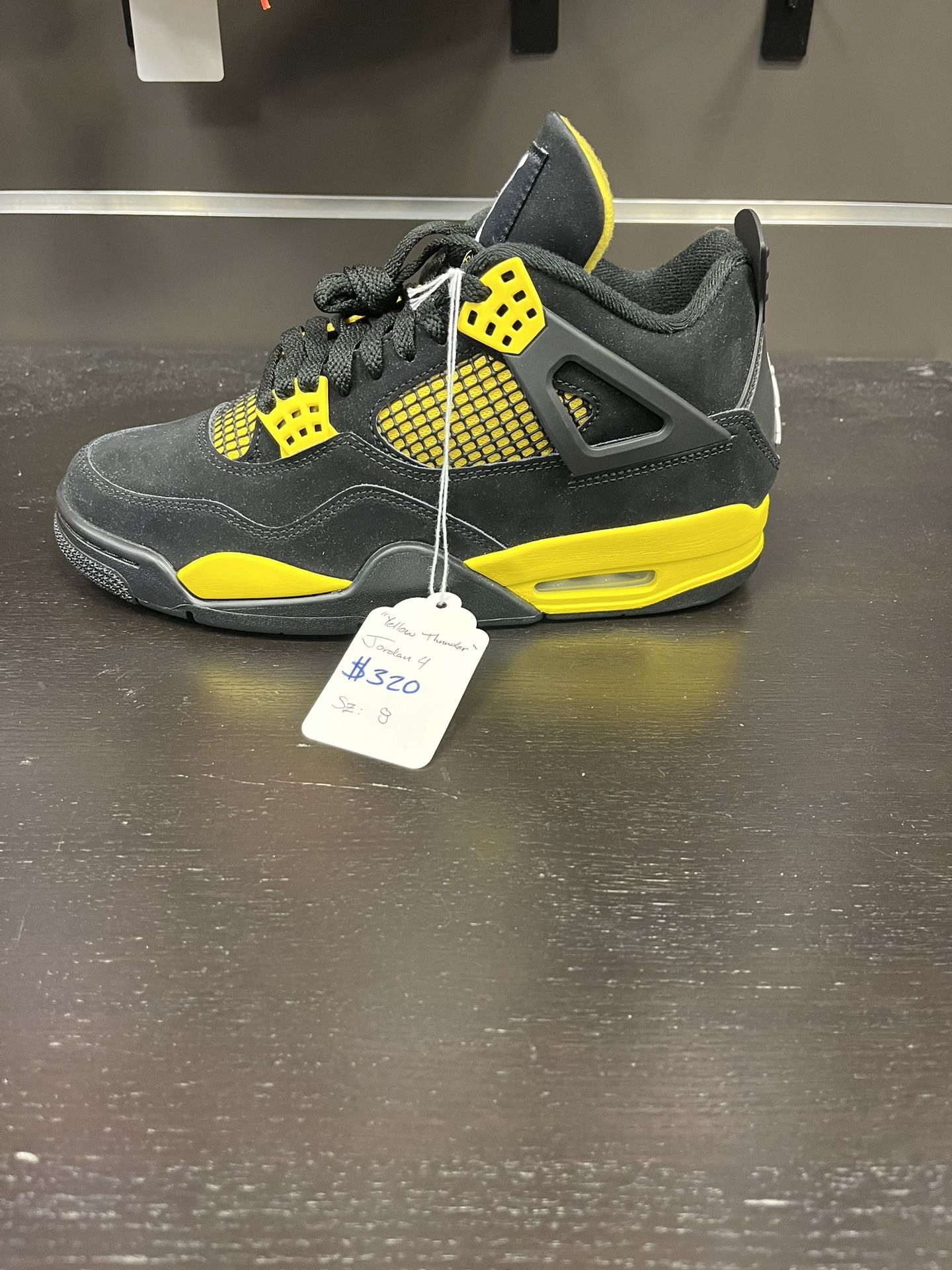 Jordan 4 Yellow Thunder