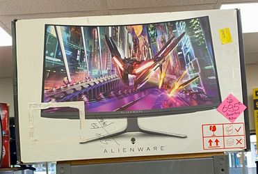 Alienware AW3225QF 32" 4K UHD Curved QD-OLED Gaming Monitor – Used Excellent