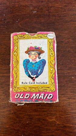 Vintage 1951 Whitman Old Maid. Complete!