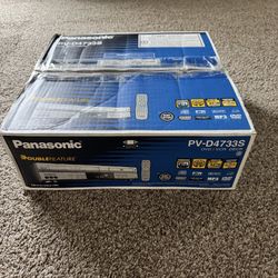 Panasonic DVD/VHS Duo With Original Box / Cables And Box No Manual