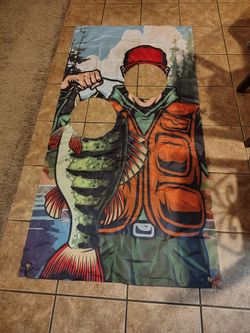 Fishing backdrop