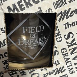 Vintage Field Of Dreams Glass Set