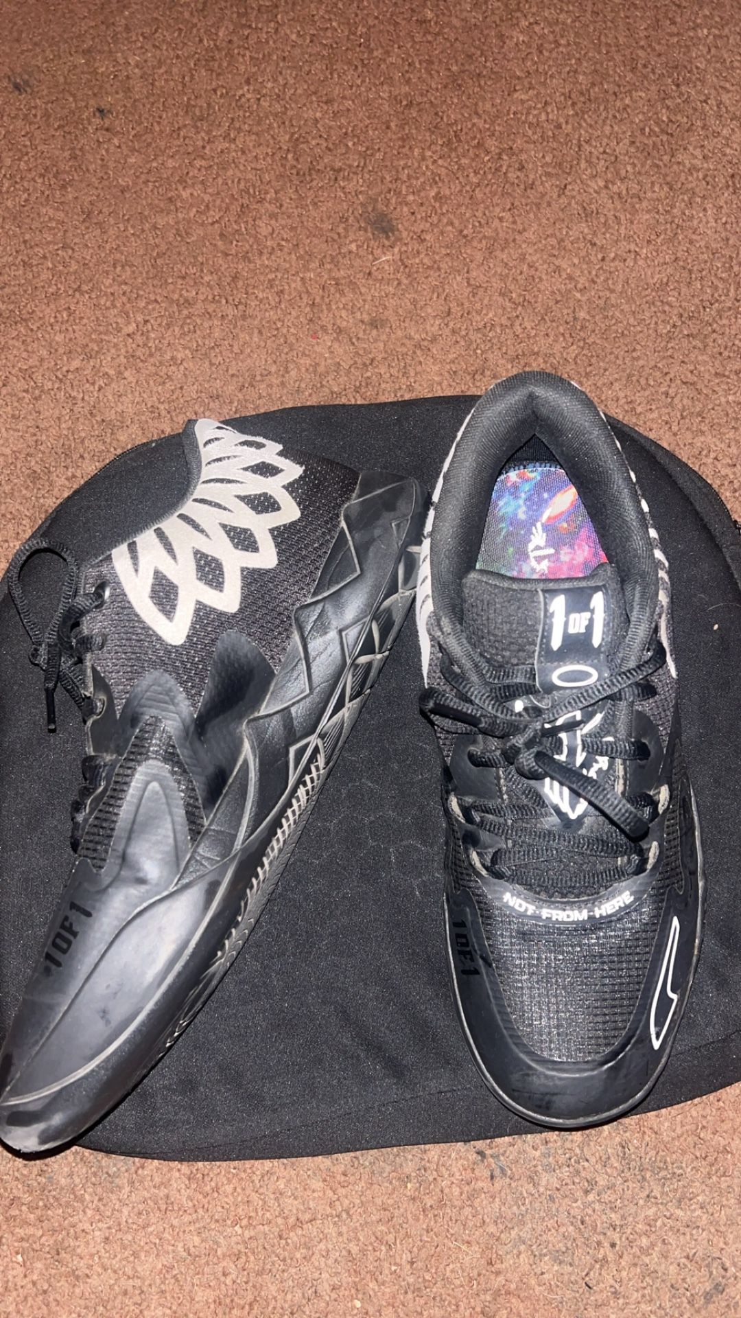 lamelo ball basketball shoes 1of1 edition