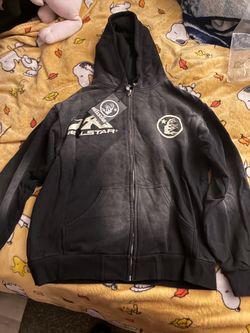 M- HellStar Zip up sweater