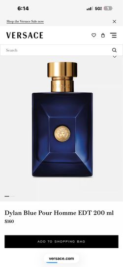 Cologne Versace DYLAN BLUE