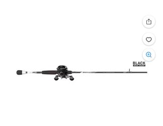 Lew’s Xfinity Baitcast Reel and Fishing Rod Combo, 7-Foot, 1-Piece Rod, RH Retrieve Reel, Strike King Final Copy Lure