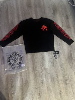 Chrome heart sweater