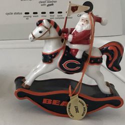Chicago Bears Porcelain Ornament 