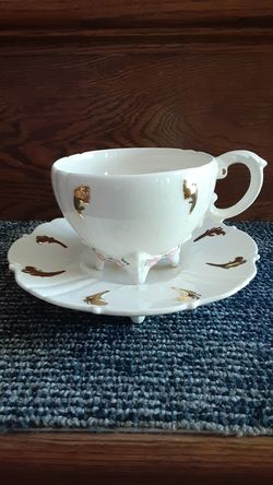 VERY UNIQUE OLD CUP ANS SAUCER