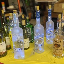 19 LED Light-Up Bottles