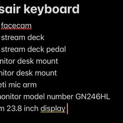 Pc And Peripherals/streaming Gear