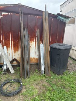 Rebar 4 Ft Long Rebar Number #3 Asking $1 Each 