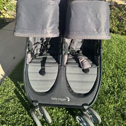 Baby Jogger City Mini GT2 All-Terrain Double Stroller, Slate, 36.5 Pounds, Model: (contact info removed)