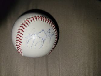 Bruce Springsteen  Autographed baseball