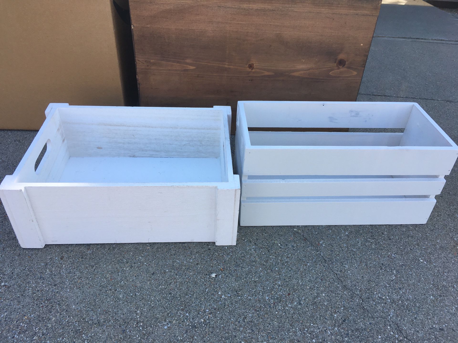 Free wood boxes/containers