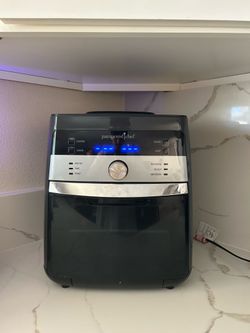 Pampered Chef Deluxe Air Fryer – Works Great, Includes Trays
